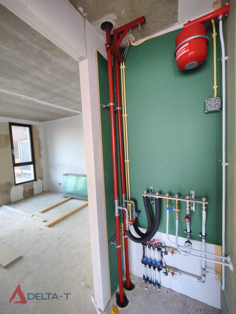 Dockside I en II – installatiewerk door Delta T