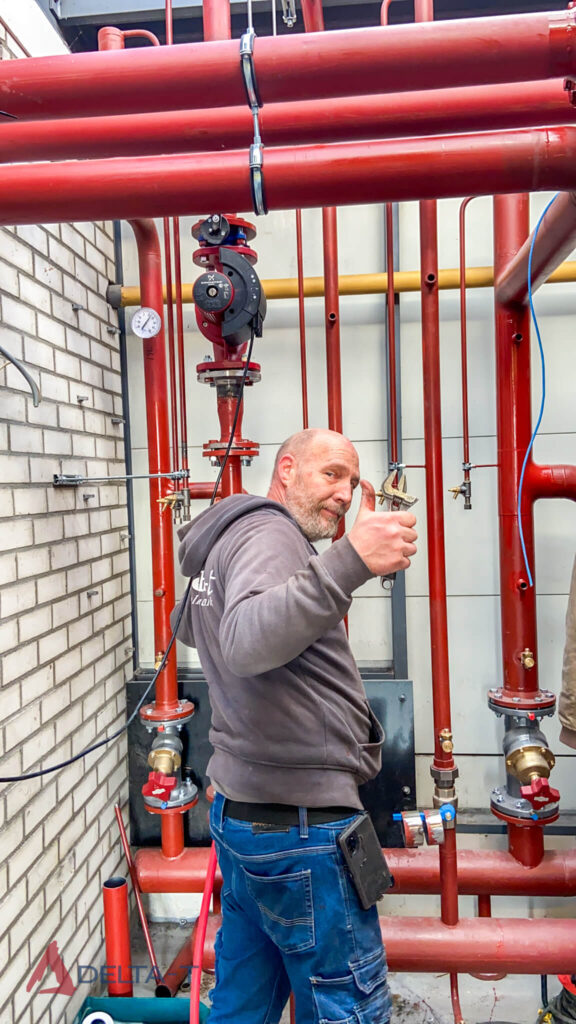 Burgemeester Stramanweg – installatiewerk door Delta T